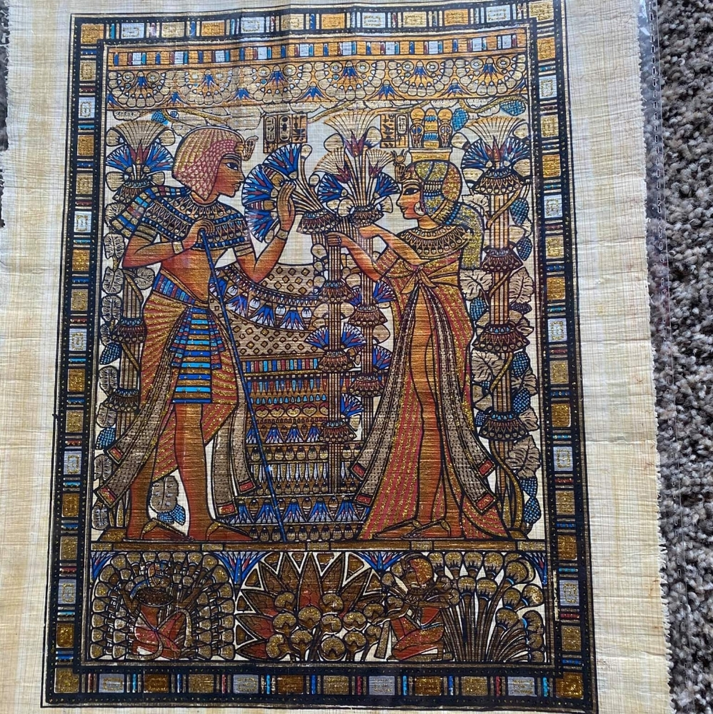 Egyptian Papyrus Picture